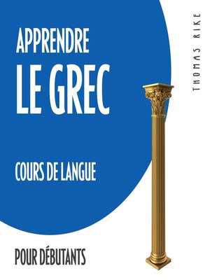 cover image of Apprendre le grec (cours de langue pour débutants)